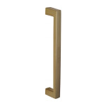 M Marcus Heritage Brass Contemporary Bolt Through Fixing Pull Handle 245mm length