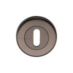 M Marcus Heritage Brass Round Standard Key Escutcheon 53mm 