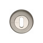 M Marcus Heritage Brass Round Standard Key Escutcheon 53mm 