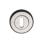 M Marcus Heritage Brass Round Standard Key Escutcheon 53mm 