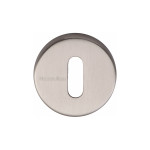 M Marcus Heritage Brass Round Standard Key Escutcheon 46mm 