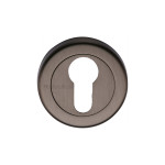 M Marcus Heritage Brass Round Euro Profile Cylinder Escutcheon 53mm 