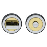 M Marcus Heritage Brass Round Thumbturn & Emergency Release 53mm 