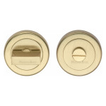 M Marcus Heritage Brass Round Thumbturn & Emergency Release 53mm 