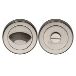 M Marcus Heritage Brass Round Thumbturn & Emergency Release for Bathroom & Bedroom Doors 53mm 