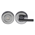 M Marcus Heritage Brass Round Thumbturn & Emergency Release for Bathroom & Bedroom Doors 53mm 