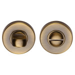 M Marcus Heritage Brass Thumbturn & Emergency Release for Bathroom & Bedroom Doors 46mm 