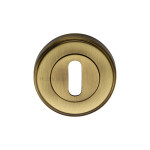 M Marcus Heritage Brass Key Escutcheon 50mm 