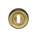 M Marcus Heritage Brass Key Escutcheon 50mm 