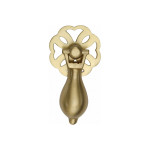 M Marcus Heritage Brass Ornate Drop Down Cabinet Pull - 66mm length