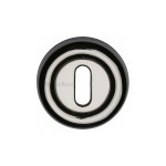 M Marcus Heritage Brass Round Standard Key Escutcheon 53mm 