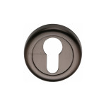 M Marcus Heritage Brass Round Euro Profile Cylinder Escutcheon 53mm 