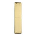 M Marcus Heritage Brass Finger Plate 282mm x 63mm