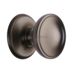 M Marcus Heritage Brass Edge Centre Door Knob 76mm