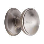 M Marcus Heritage Brass Edge Centre Door Knob 76mm