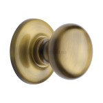 M Marcus Heritage Brass Victorian Centre Door Knob 78mm