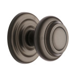 M Marcus Heritage Brass Stepped Centre Door Knob 76mm