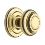 M Marcus Heritage Brass Stepped Centre Door Knob 76mm