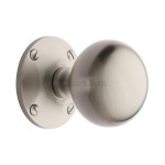 M Marcus Heritage Brass Westminster Design Mortice Knob