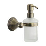 M Marcus Heritage Brass Cambridge Soap Dispenser with High Quality Pump