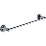 M Marcus Heritage Brass Cambridge Single Towel Rail 40cm