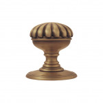 Carlisle Brass Delamain Flower Knob - Florentine Bronze