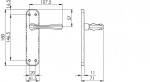 Carlisle Brass Eden Lever on Plate - Polished Brass