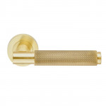 Carlisle Brass Varese Knurled Lever on Round Rose