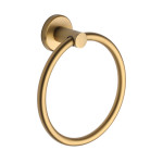 M Marcus Heritage Brass Oxford Towel Ring