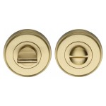 M Marcus Heritage Brass Round Thumbturn & Emergency Release 50mm