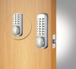 Codelock CL190 Fire Rated Light Duty Back to Back Mechanical Digital Door Lock – Silver