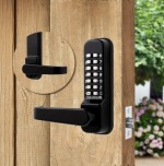 Codelocks CL410 & CL415 Fire Rated Medium Duty Marine Mechnical Digital Door Lock with Tubular Mortice Latch – Matt Black