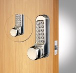 Codelocks CL510 & CL515 Fire Rated Heavy Duty Back to Back Tubular Mortice Latch Mechanical Digital Door Lock – Satin Stainless Steel