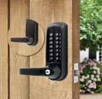 Codelocks CL610 & CL615 Fire Rated Heavy Duty Marine Grade Tubular Mortice Latch Mechanical Digital Door Lock – Matt Black