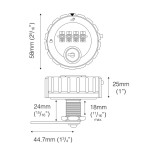 KitLock KL10 Mechanical Combination Lock