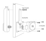 KitLock KL1000 Classic Locker Lock with SlamKit