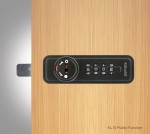 KitLock KL15 Mechanical Combination Lock – Matt Black