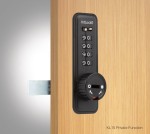 KitLock KL15 Mechanical Combination Lock – Matt Black