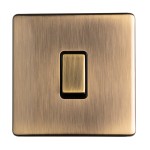 Carlisle Brass Eurolite Concealed 1 Gang 20 Amp Double Pole Switch
