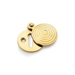 Alexander & Wilks Standard Key Profile Round Escutcheon with Christoph Design Cover