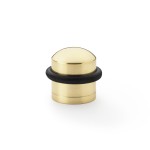 Alexander & Wilks Dome Top Floor Mounted Door Stop 35mm Projection