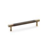 Alexander & Wilks Brunel Knurled T-Bar Cupboard Handle 128mm Centre to Centre