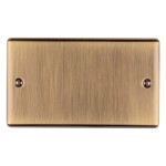 Carlisle Brass Eurolite Enhance Decorative Double Blank Plate