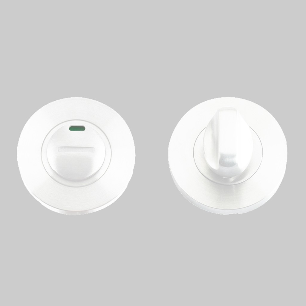 Standard Bathroom Turn & Release – Push on Rose – Antimicrobial Eco-Friendly Matt White