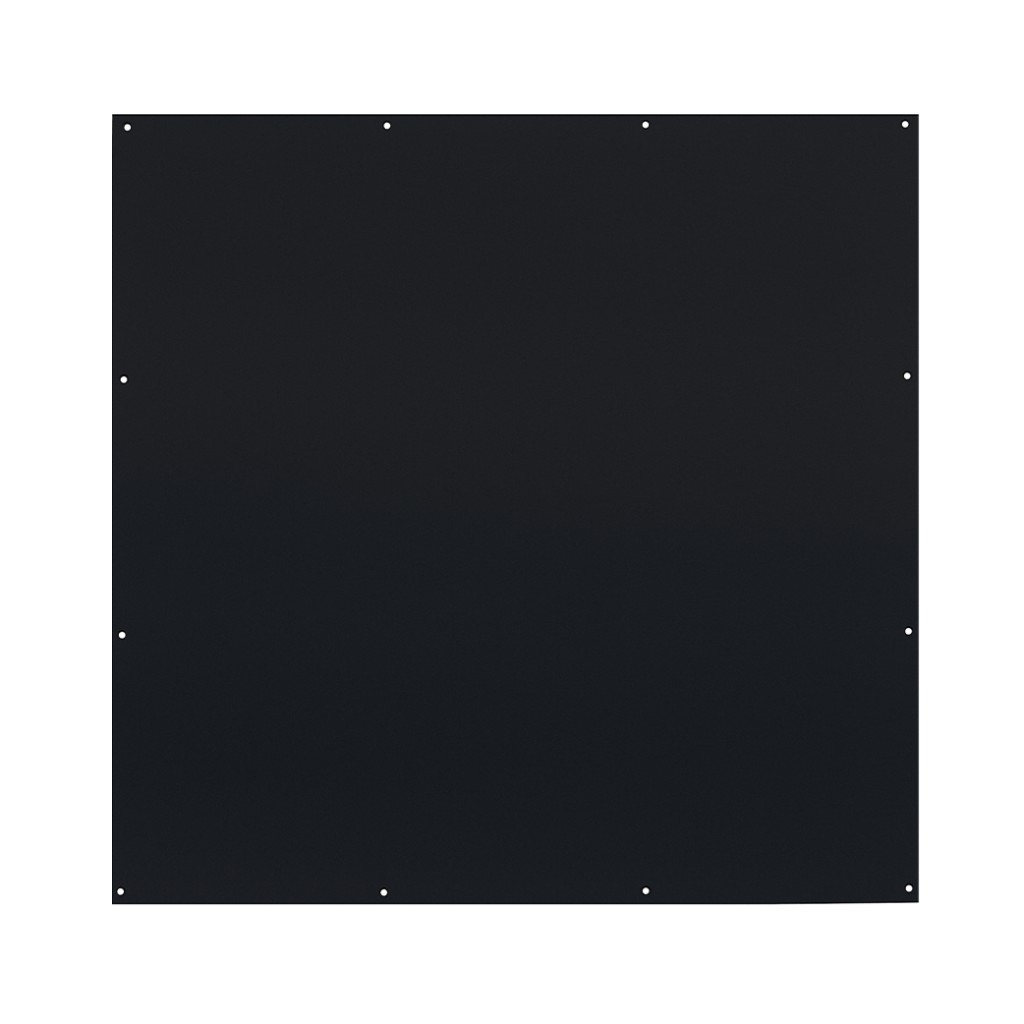 Half Door Protection Plates – Antimicrobial Eco-Friendly Matt Black