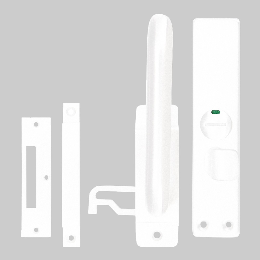 Heavy Duty Facility Indicating Bolt – Antimicrobial Eco-Friendly Matt White