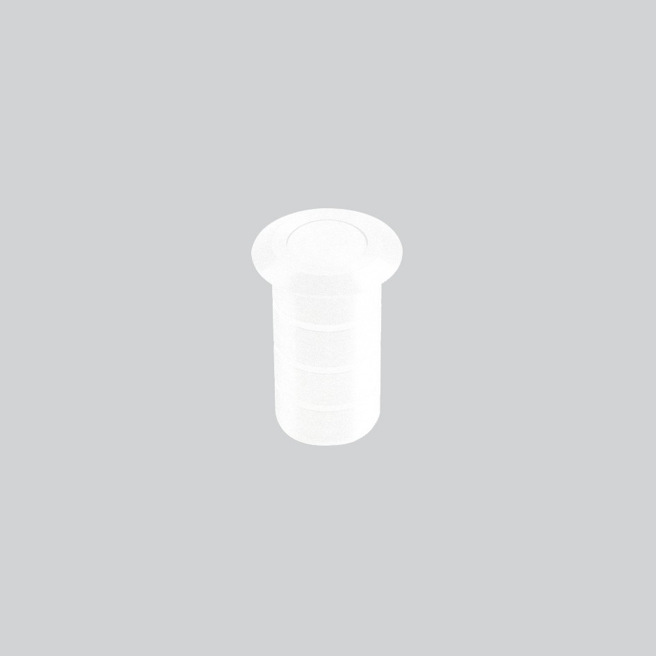 Dust Excluding Socket for Flush Bolts – Concrete – Antimicrobial Eco-Friendly Matt White