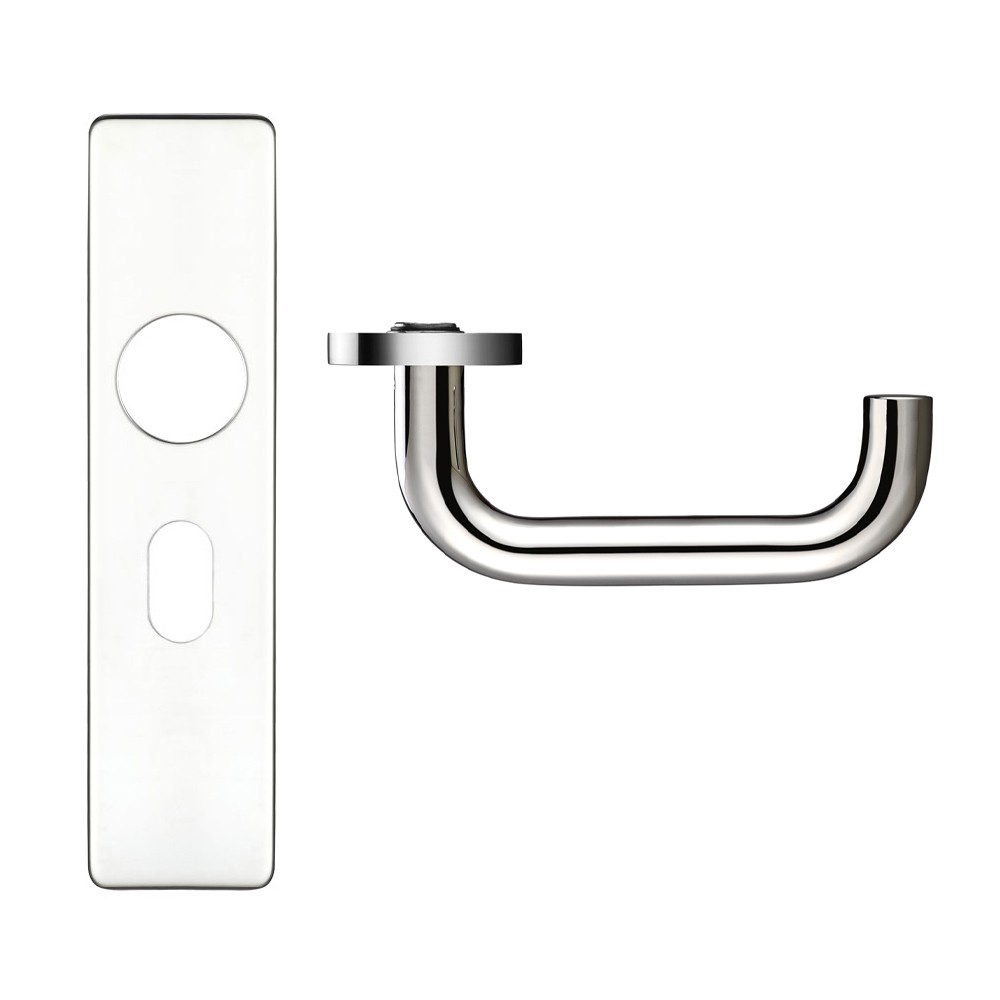 Oval Profile Lever Lock Furniture – Polished Stainless Steel 