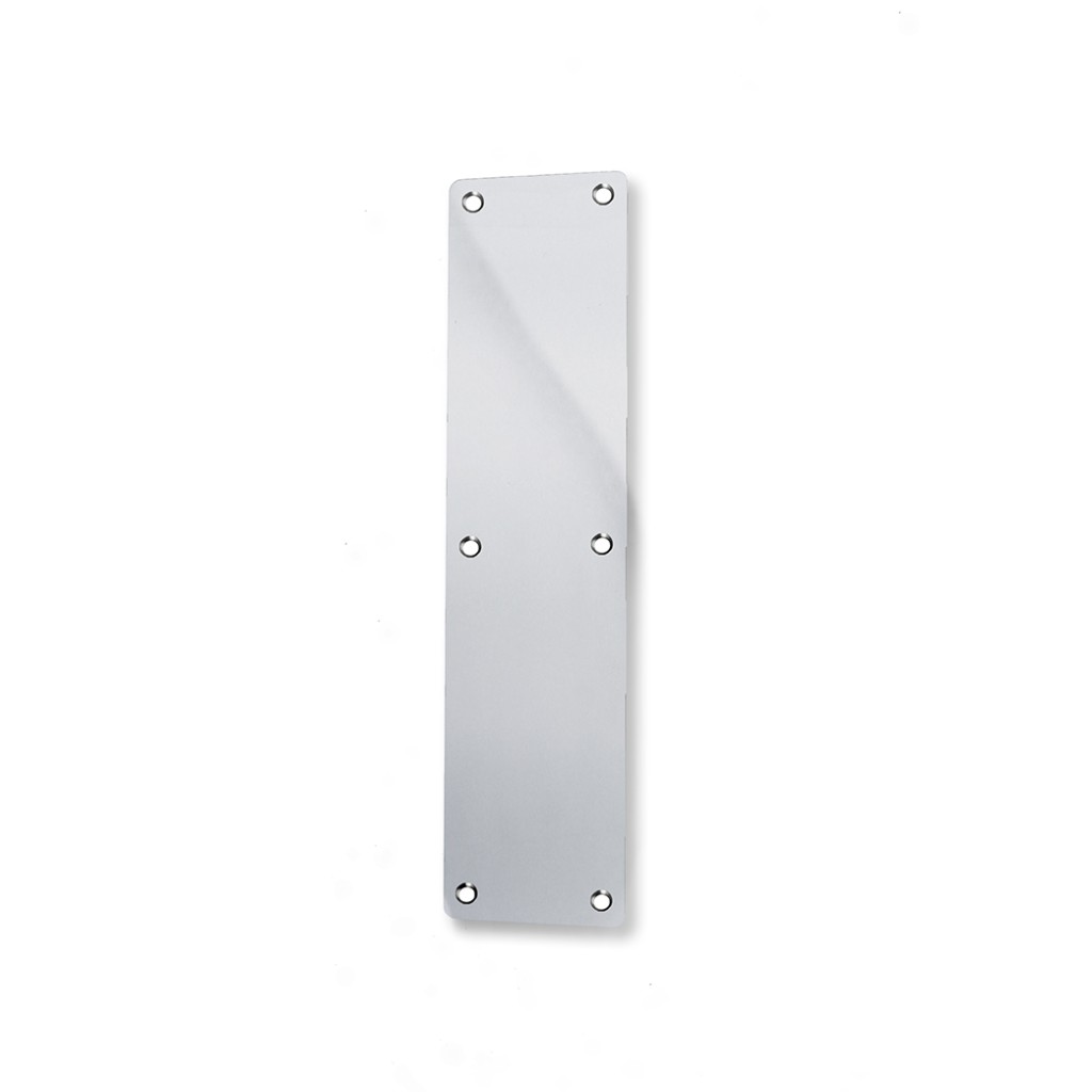 Plain Finger Plates – Polished Stainless Steel 