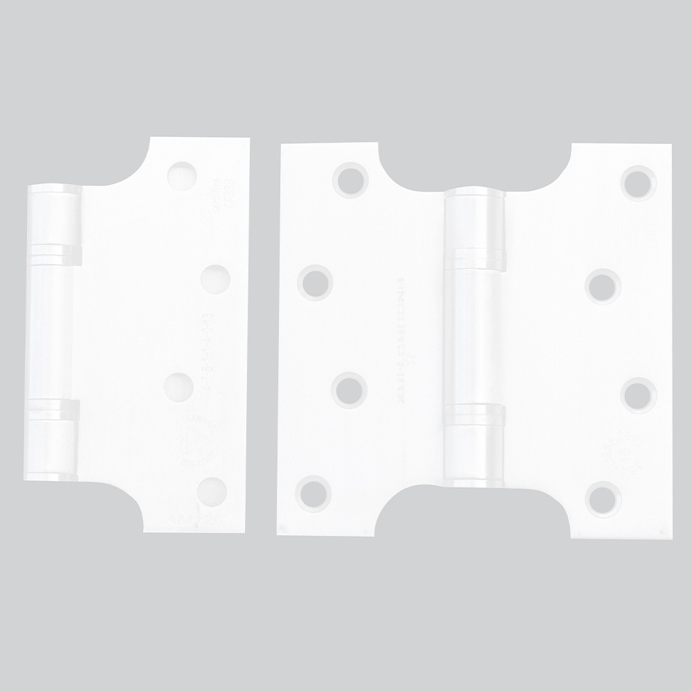 EnduroMax Heavy Duty Parliament Hinges – Various sizes – Matt White